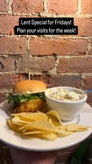 🐟✨ Lenten Special (or Friday Feature)
Golden. Crispy. Made to Crave.
Our Breaded Cod Sandwich is air fried to perfection and stacked on a soft bun with fresh lettuce and house-made tartar. Served with crunchy chips and ask to add our creamy coleslaw — because one side is never enough.
👉 Available now at Just Peachy Cafe
📍 Stop in for lunch today!
#JustPeachyCafe #FishFryVibes #CodSandwich #ComfortFood #LunchDoneRight