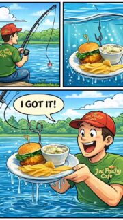 Join us on Fridays for a Fish Special now until Easter!
Friday the 27th - Breaded Cod Sandwich, air fried to perfection, with house made tartar sauce & chips.